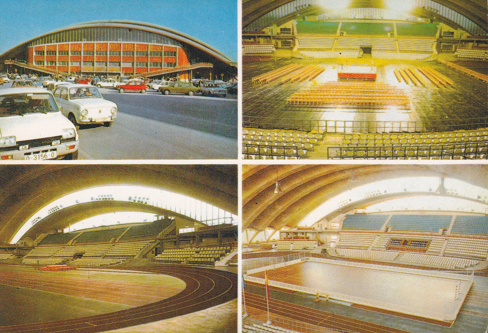 POSTALES INVENTADAS 752. Oviedo. Palacio de los Deportes POSTALES INVENTADAS 752. Oviedo. Palacio de los Deportes