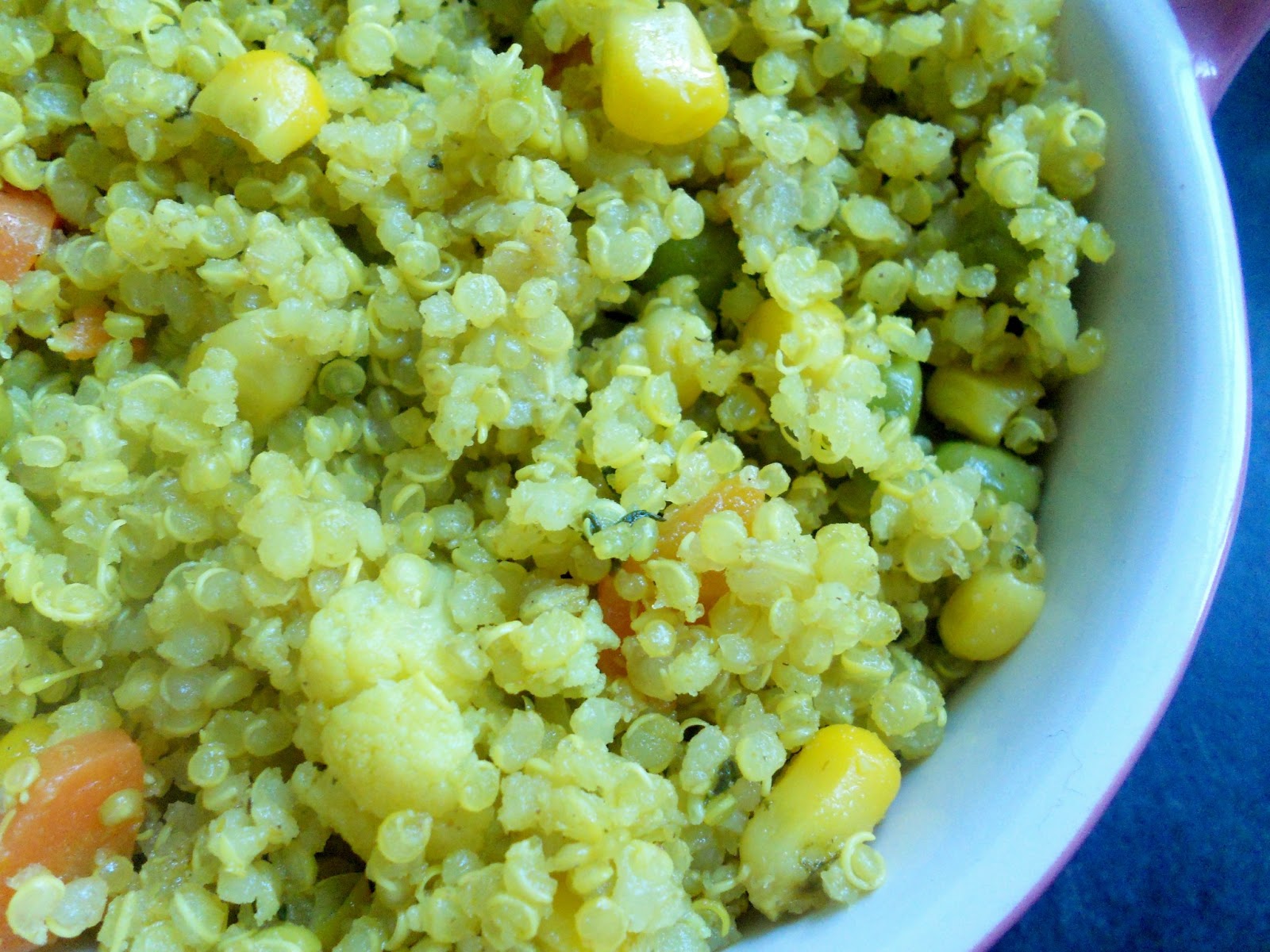 Quinoa Upma a great nofuss breakfast/ brunch