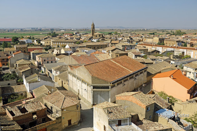 Vista general de Sádaba