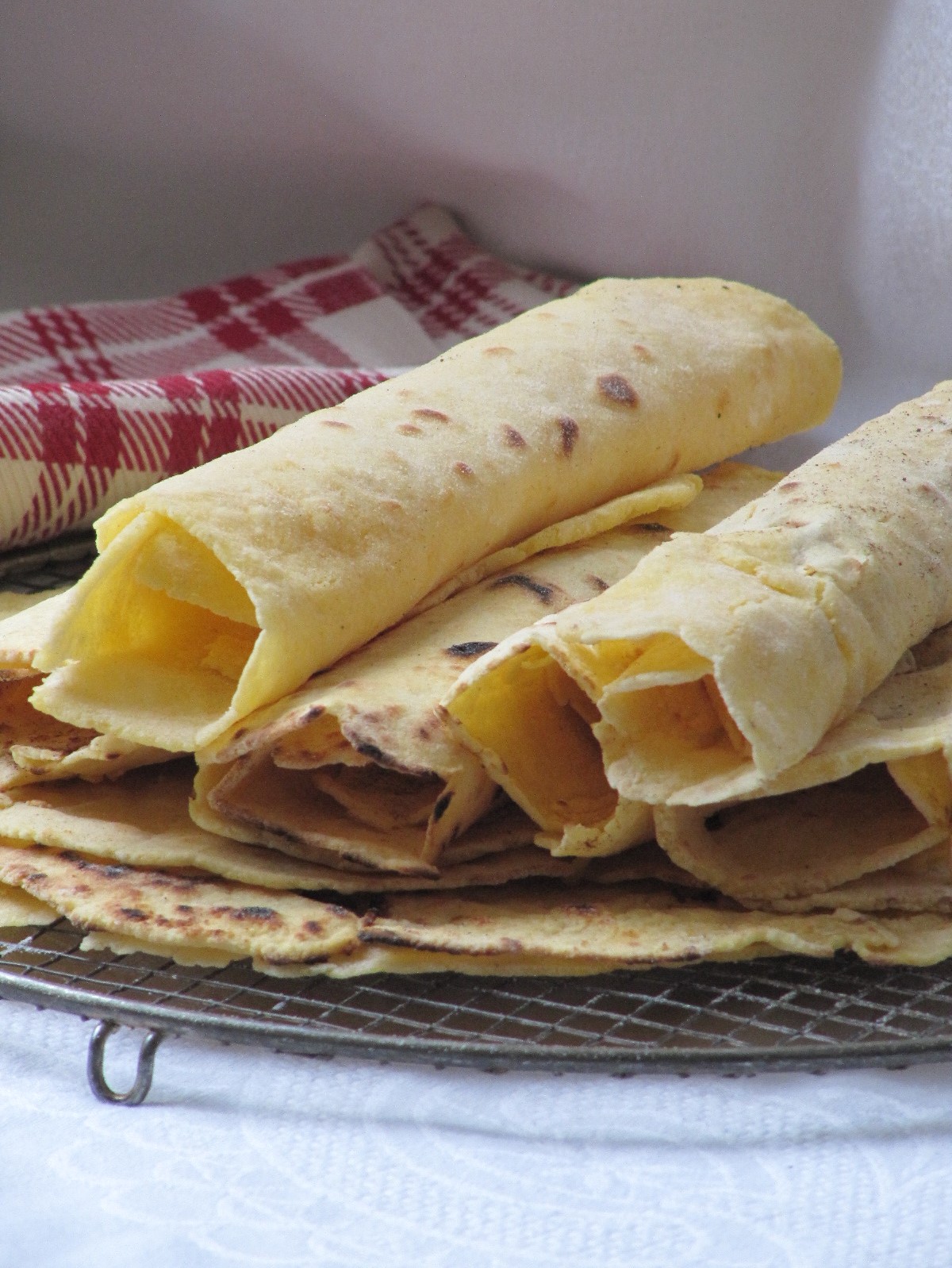 La cuisine d'ici et d'ISCA Tortillas à la farine de maïs
