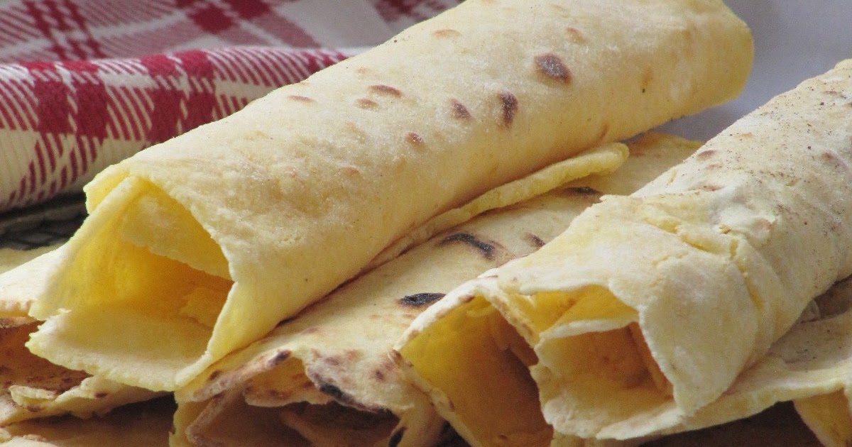 La cuisine d'ici et d'ISCA Tortillas à la farine de maïs