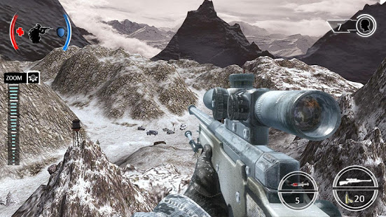 mountain sniper shooting war mod apk