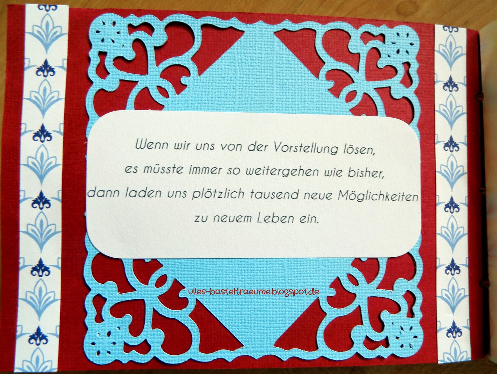 რ Ulles Bastelträume mit Herz რ Wenn hinten die Null steht, fühlst du