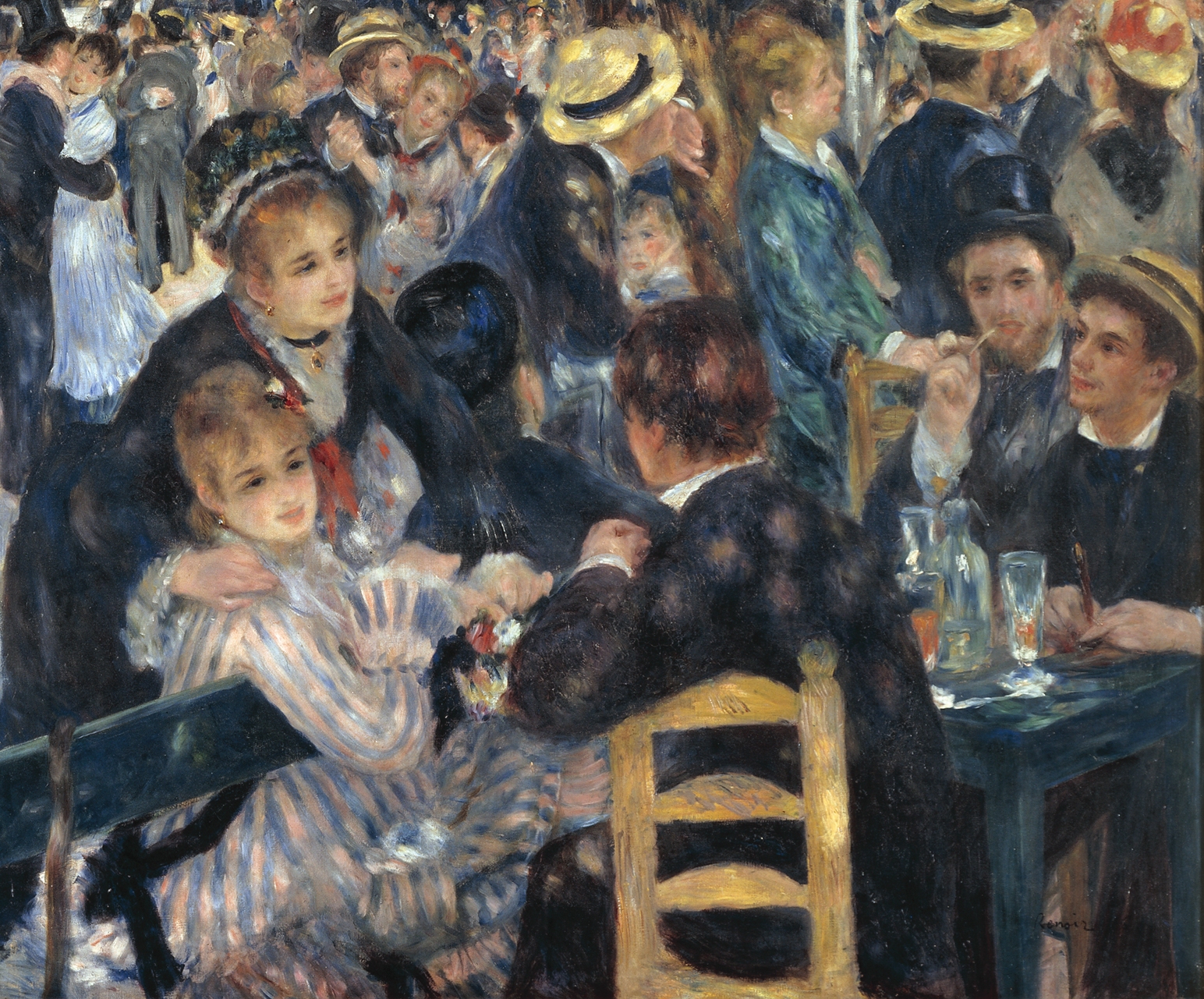 EstudiArte El Arte en la Historia Baile en el Moulin de la Galette, de PierreAuguste Renoir EstudiArte El Arte en la Historia Baile en el Moulin de la Galette, de PierreAuguste Renoir