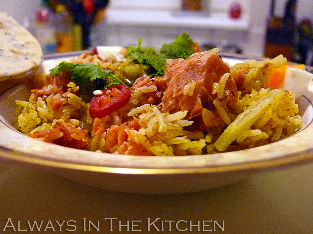 Dawna in the Kitchen HotSmoked Salmon & Fennel Kedgeree