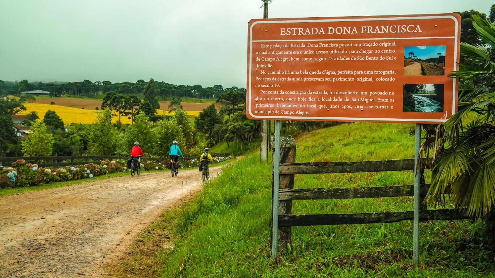 Darius Turismo NOS CAMINHOS DA ESTRADA IMPERIAL DONA FRANCISCA Darius Turismo NOS CAMINHOS DA ESTRADA IMPERIAL DONA FRANCISCA