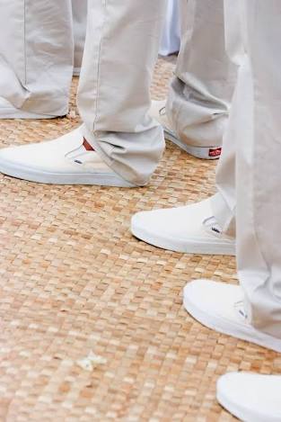 Top Chosen Grooms Best Man Oxford And Slippers Beach Wedding