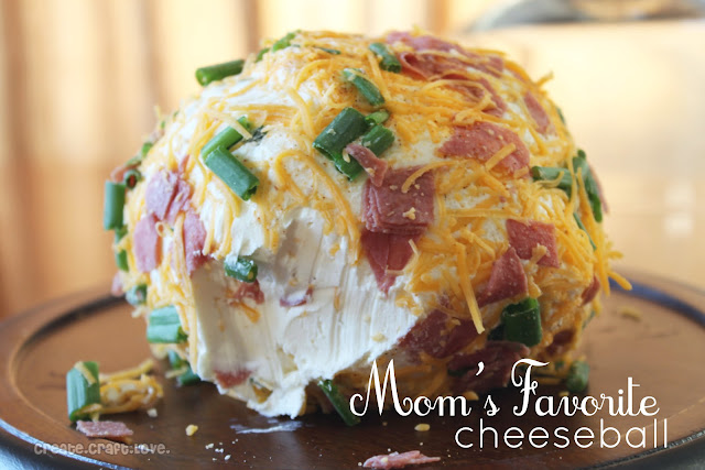 mom's favorite cheeseball recipe