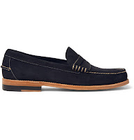 Shine Up Those Pennies!: Bass Weejuns Larson Suede Penny Loafer ...