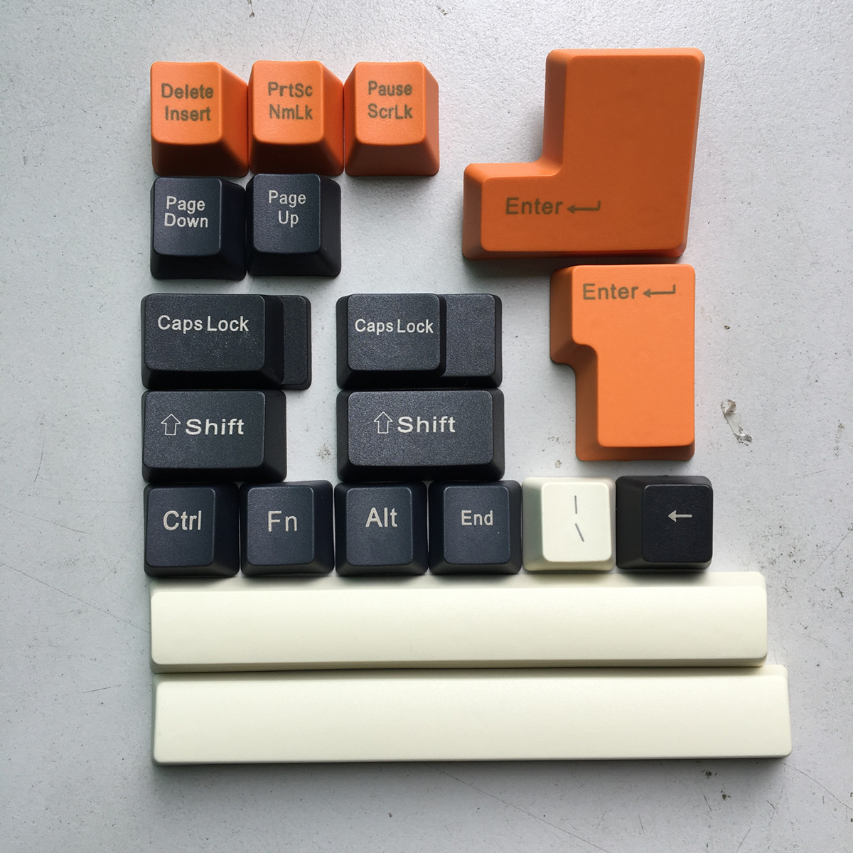 Ansi keycap sizes