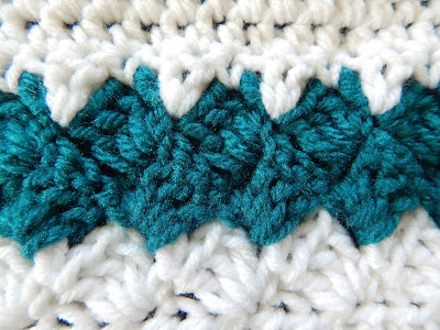 A Zig and A Zag Afghan by Crafting Friends Designs