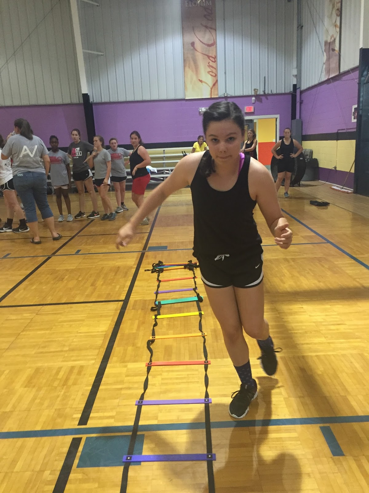 Shayne Walker High School Volleyball Agility Drills