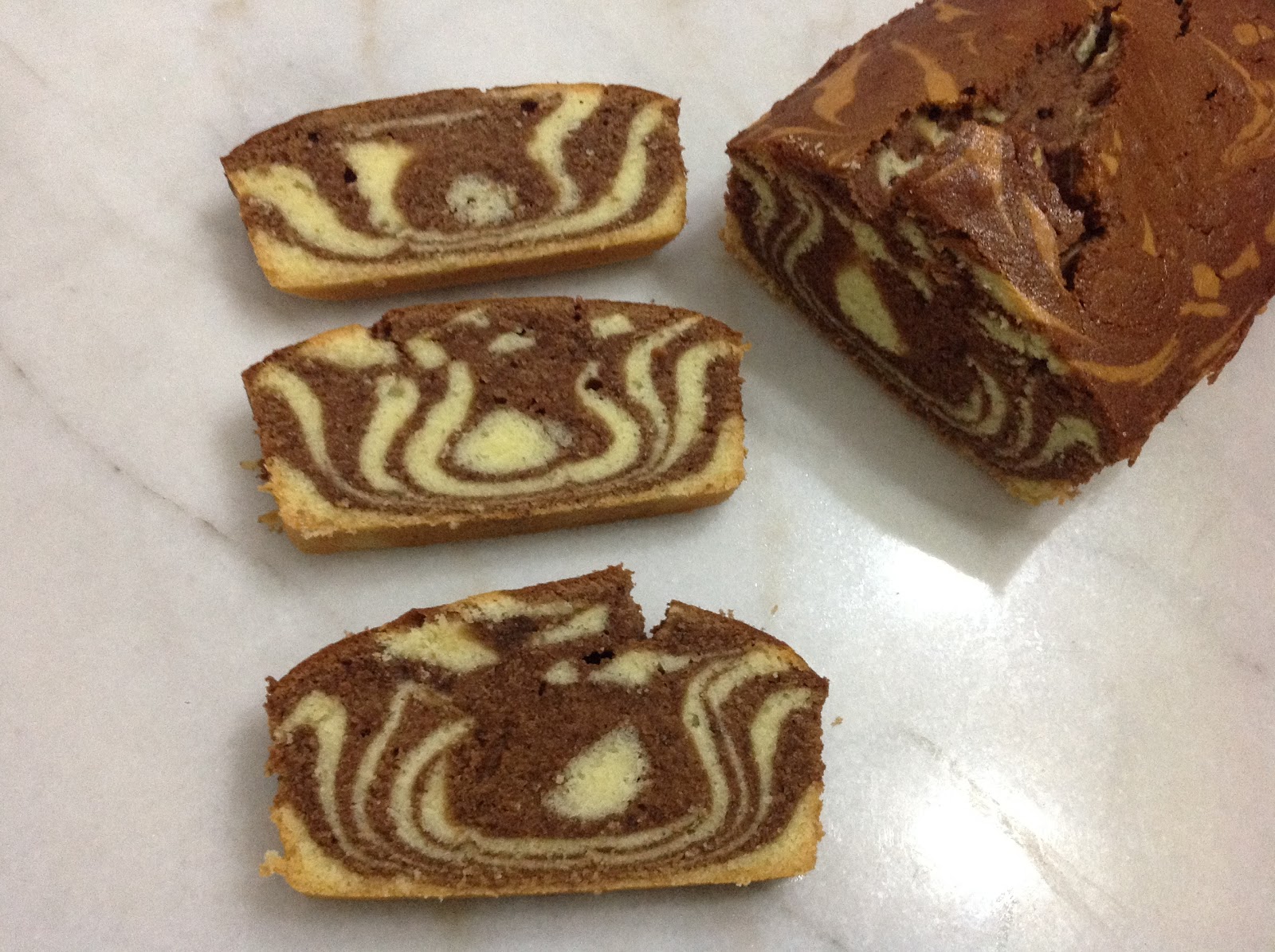 猫兒的天空 Eat.Play.Bake: 斑马牛油蛋糕(分蛋法) Zebra Butter Cake (Yolks-Whites ...