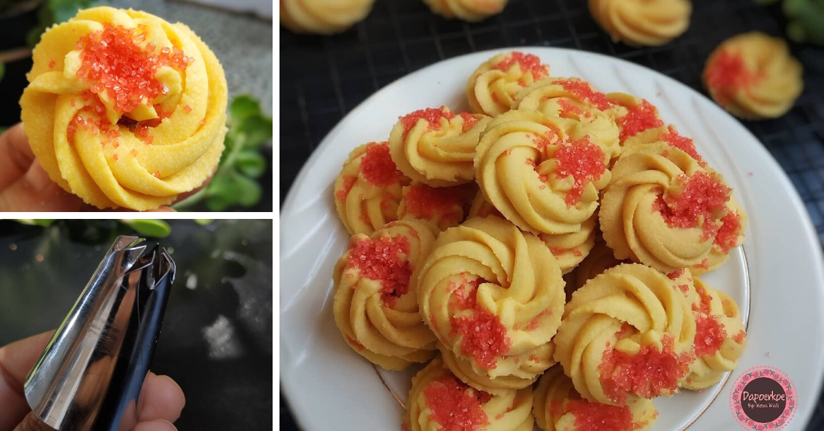 Resep Simpel Kue Kering Semprit Susu Renyah, Ngeprul Resep Simpel Kue Kering Semprit Susu Renyah, Ngeprul