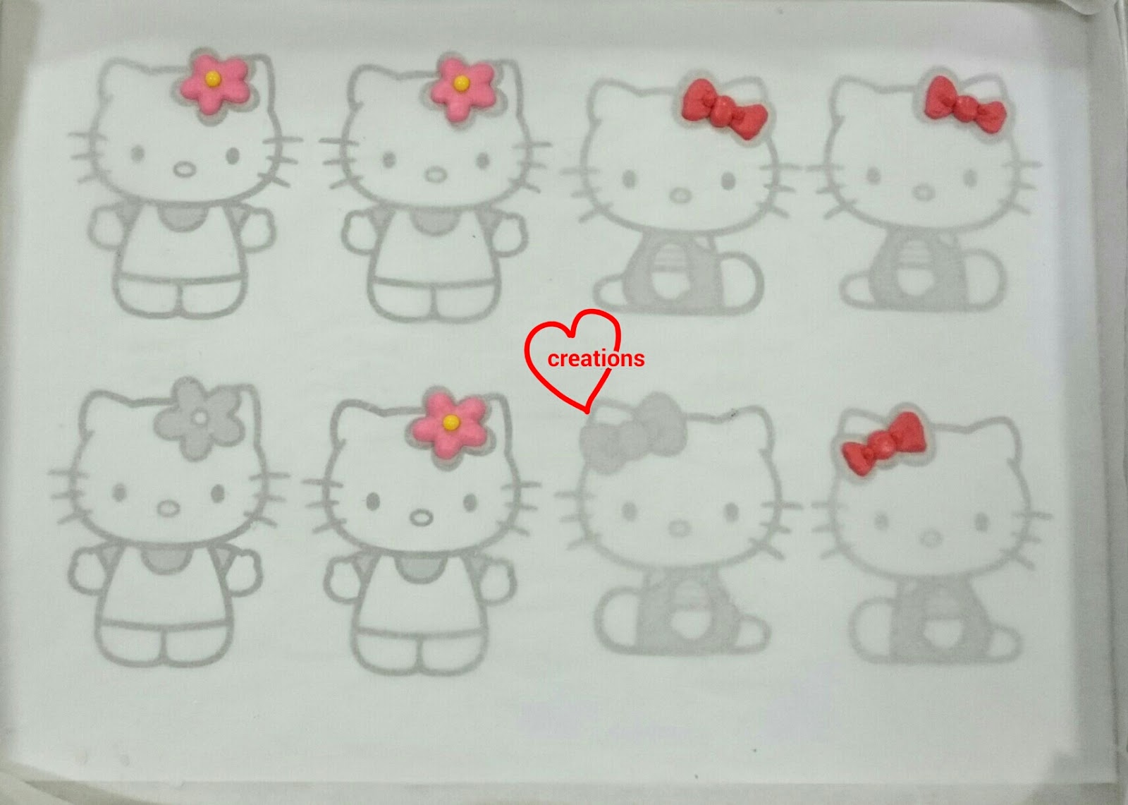 Loving Creations for You: Hello Kitty Macarons with Strawberry White ...