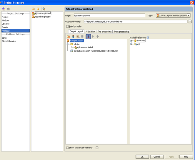 Java programming: EJB Hello World project with Jboss server