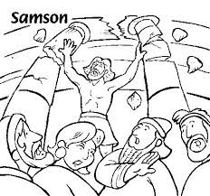 Samson Coloring Page 7
