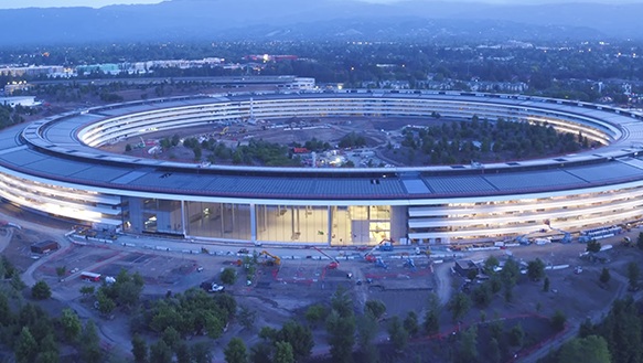 Kantor Apple Mirip UFO Mayoritas Kaca Sering Ditabrak Karyawan Kantor Apple Mirip UFO Mayoritas Kaca Sering Ditabrak Karyawan
