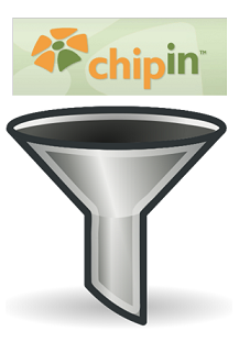 Using a chipin widget as a tool to raise money on your blog