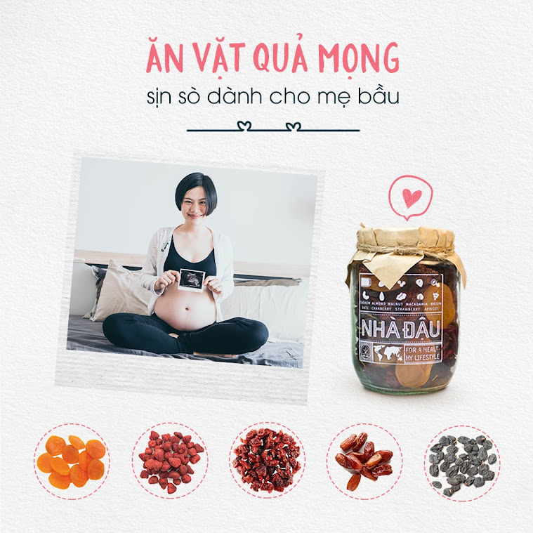 Thai nhi phát triển toàn diện nhờ Mẹ ăn hạt dinh dưỡng Thai nhi phát triển toàn diện nhờ Mẹ ăn hạt dinh dưỡng