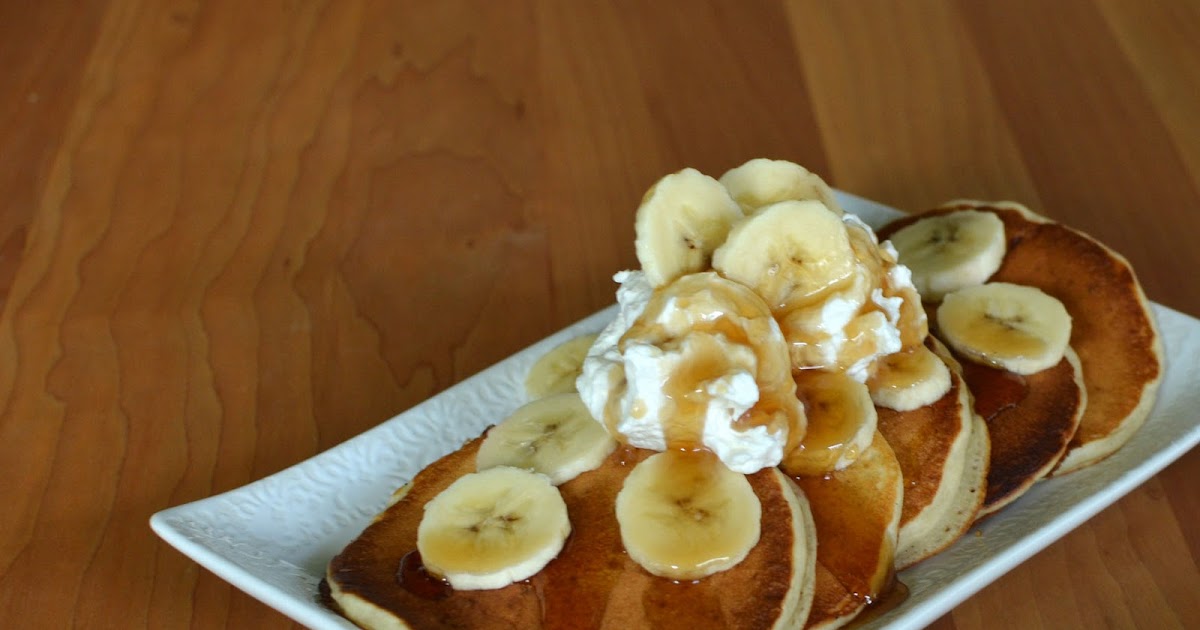 Give Peas a Chance Banana Greek Yogurt Pancakes