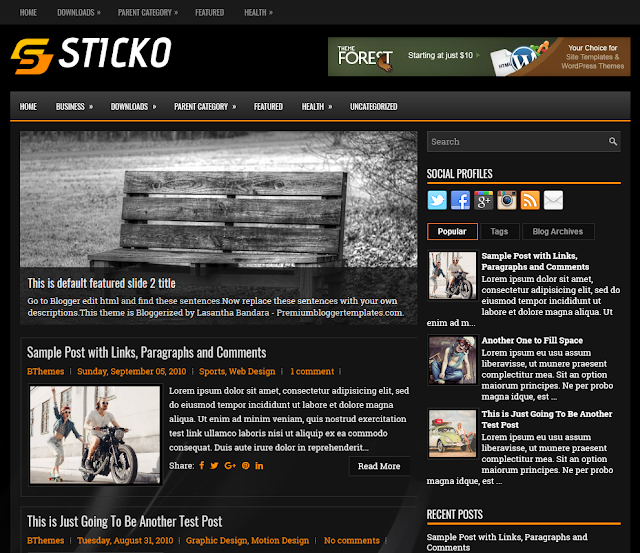 Free Download Sticko Blogger Template Columns Blogger Template is designed peculiarly for General Free Download Sticko Blogger Template