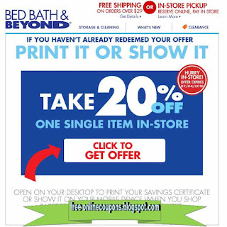 Free Printable Bed Bath and Beyond Coupons Free Printable Bed Bath and Beyond Coupons
