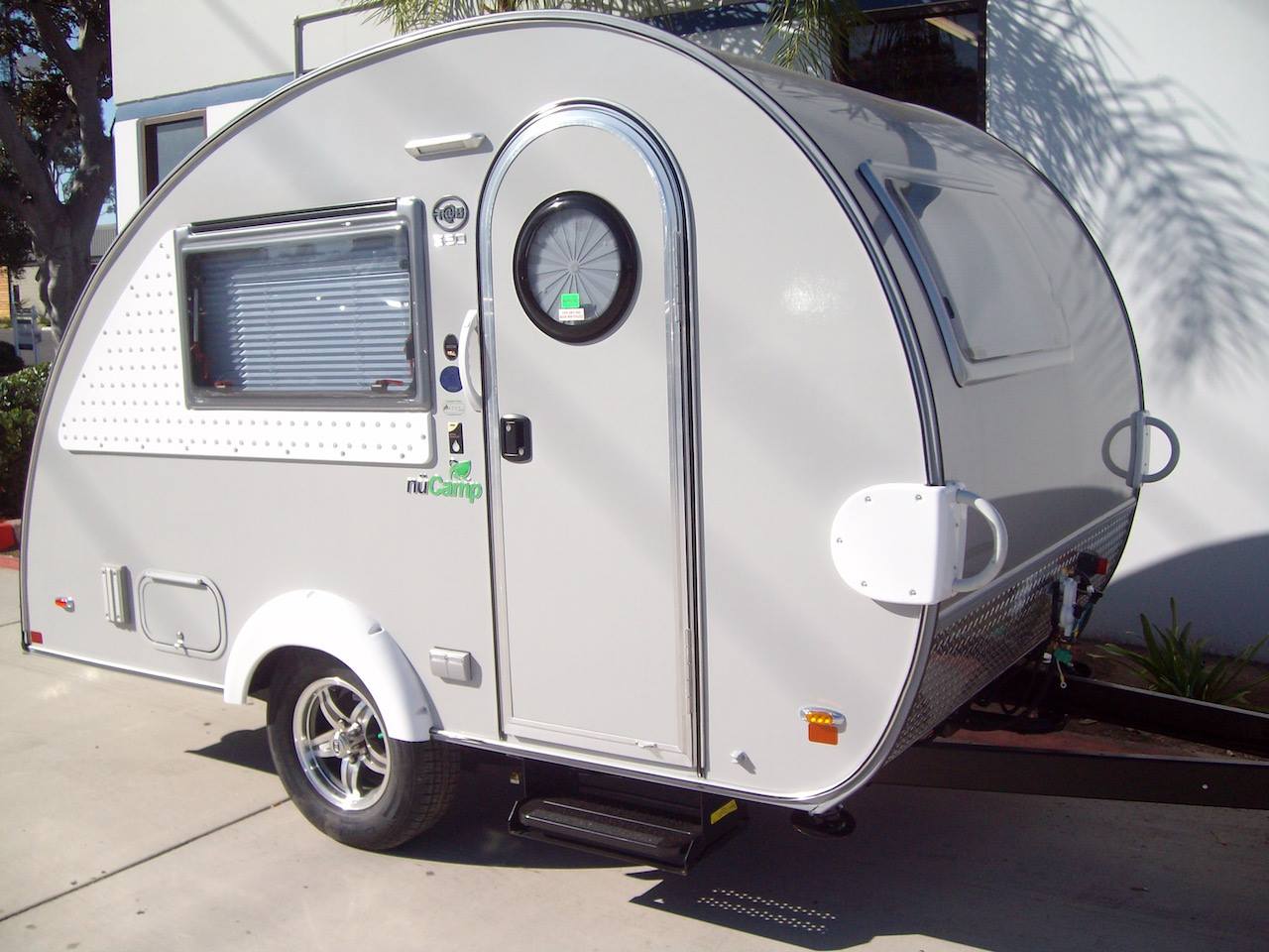 Tiny Yellow Teardrop A Little Trip to Little Guy Trailers