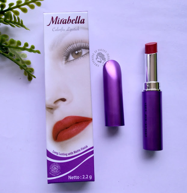 Mirabella Cosmetics Mirabella Cosmetics, Mirabella Colorfix Lipstick, lipstick Matte, pretty-moody.com
