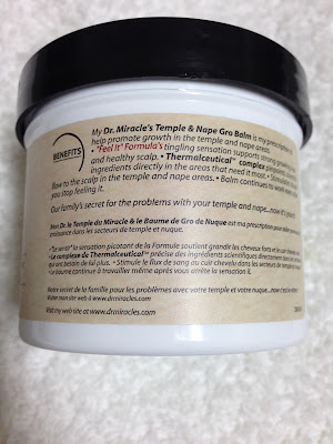 Dr Miracle Temple and Nape Gro Balm for hair loss Dr Miracle Temple and Nape Gro Balm for hair loss