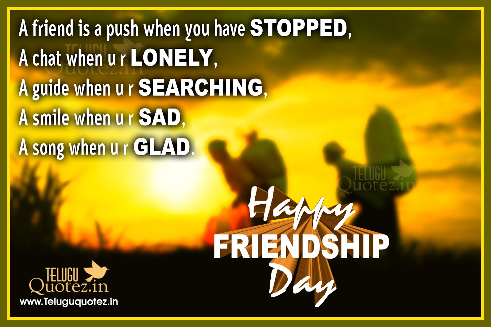 Friendship Day Quotes Bangla Happy friendship day sms quotes images teluguquotez
