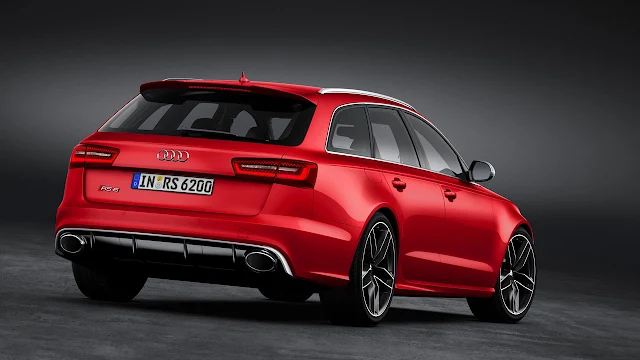 The all-new Audi RS 6 Avant back side