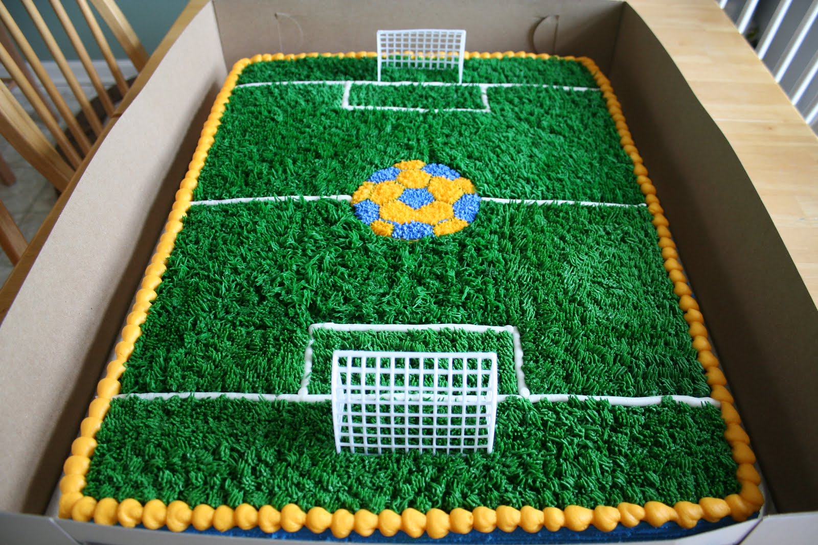 Cakes by Liz Giant Soccer Field Cake