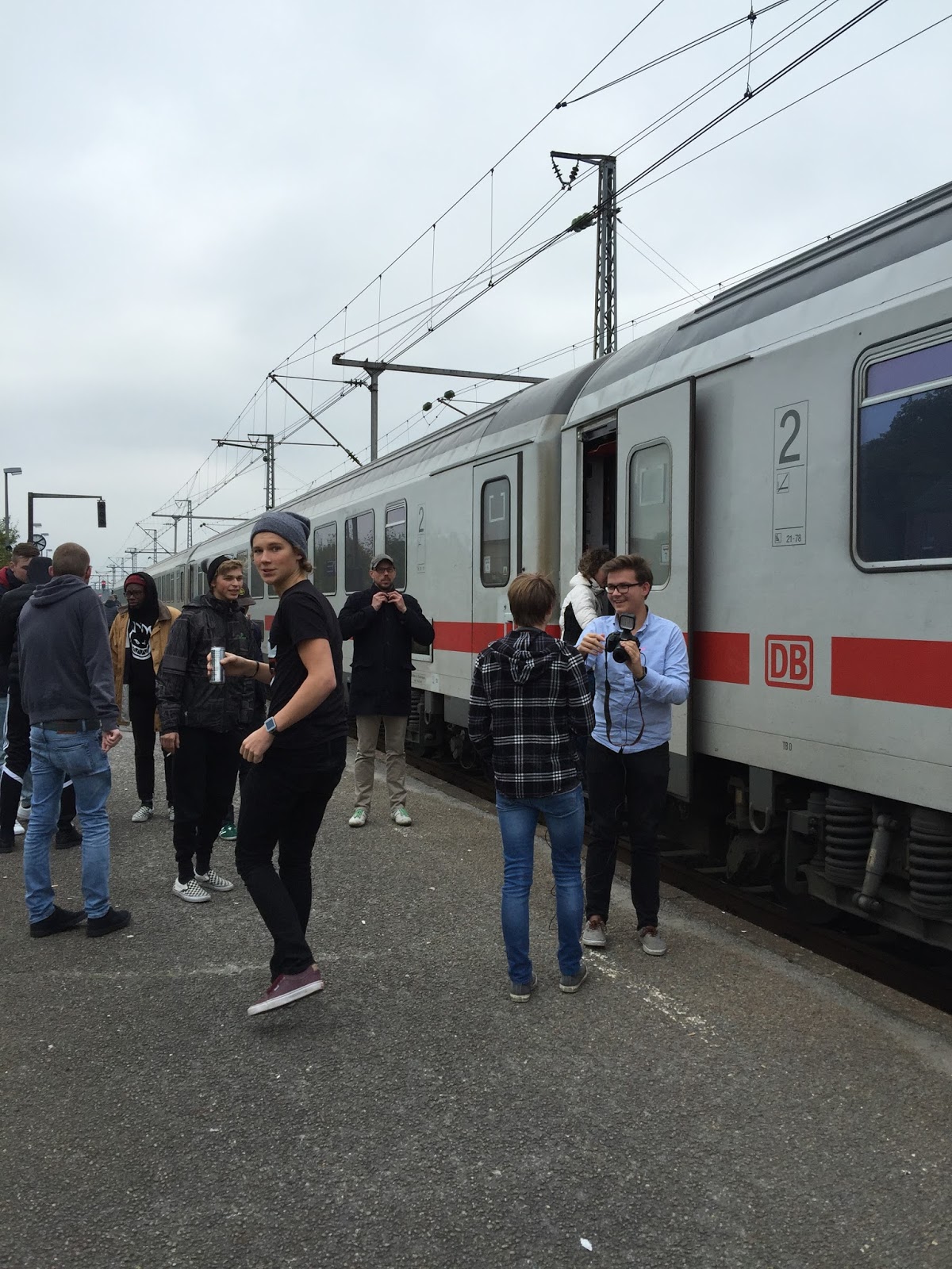 aswanacliche Train Ride 2015 Amsterdam to Hamburg, 4th Leg