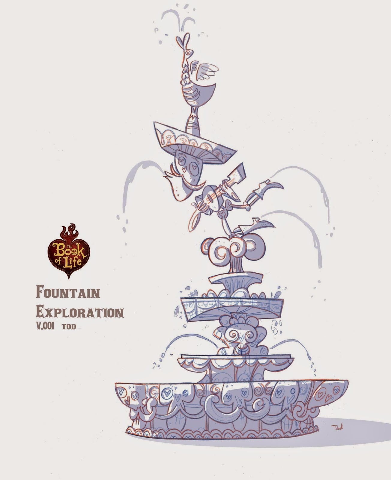 Tod Polson The Book of Life Fountains 1