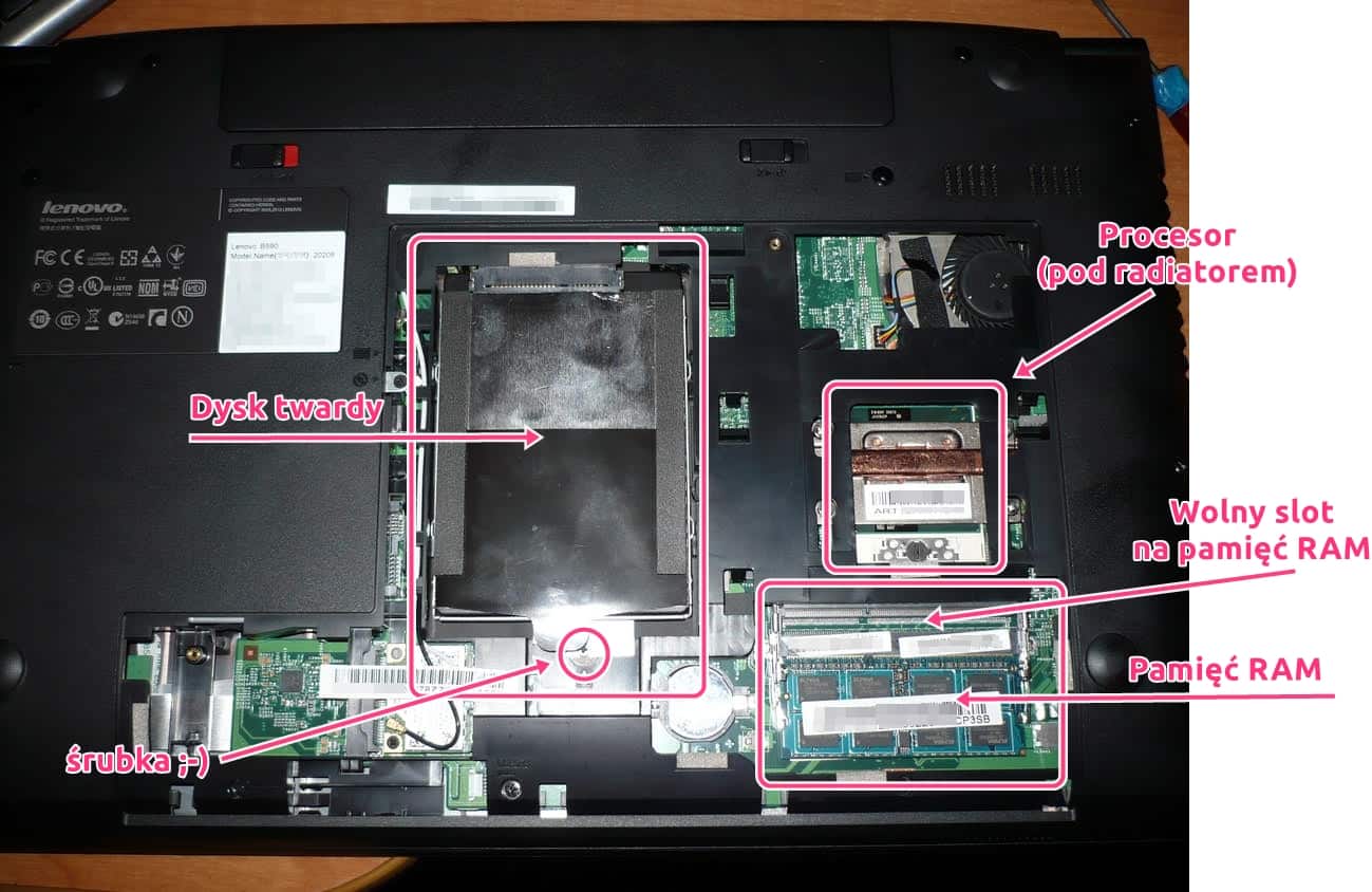 Jak Samodzielnie Wymienic Dysk I Pamiec W Laptopie Dla Bardzo Poczatkujacych Pani Serwisantka