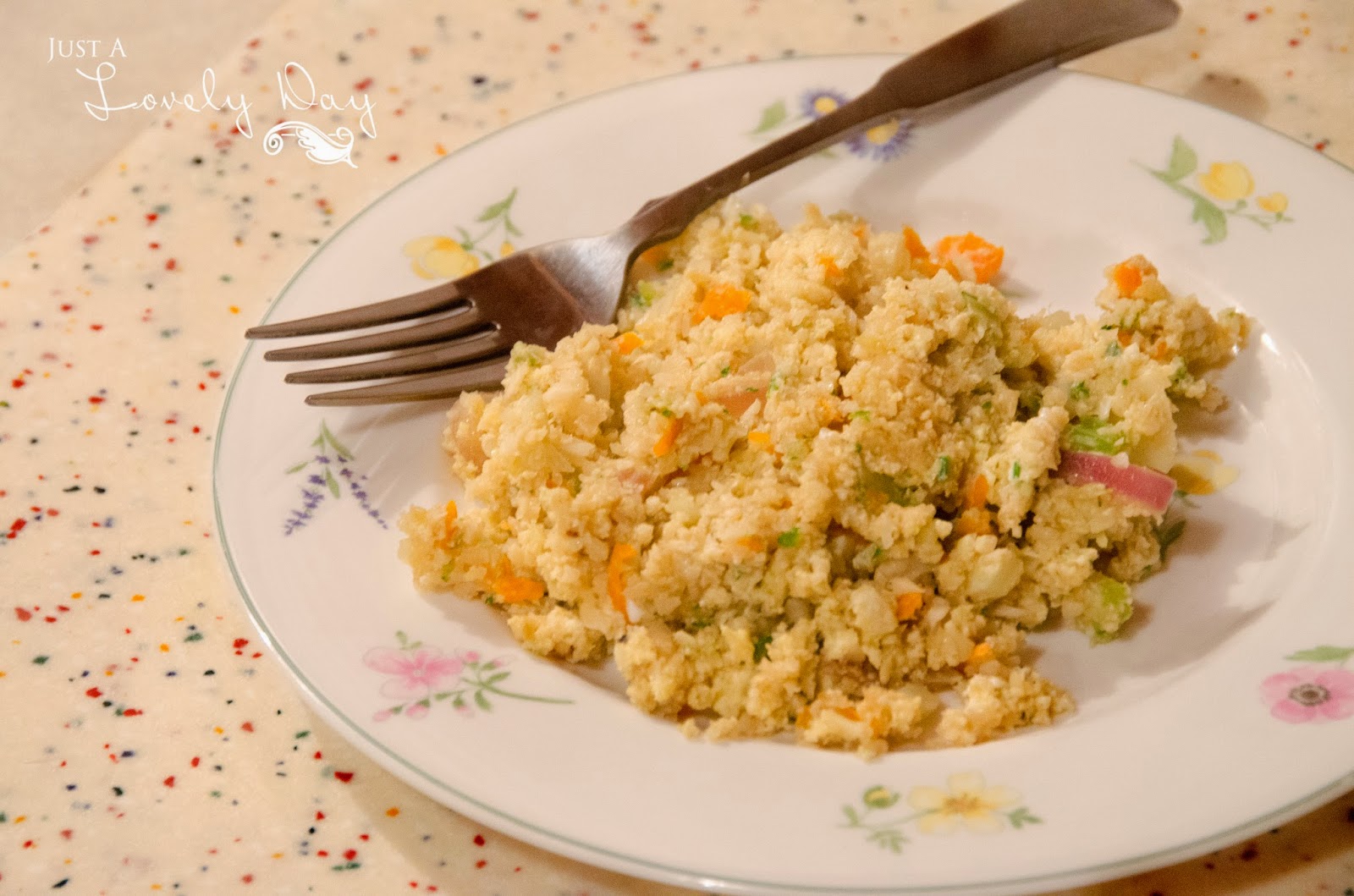 Cauliflower Fried Rice - Just a Lovely Day