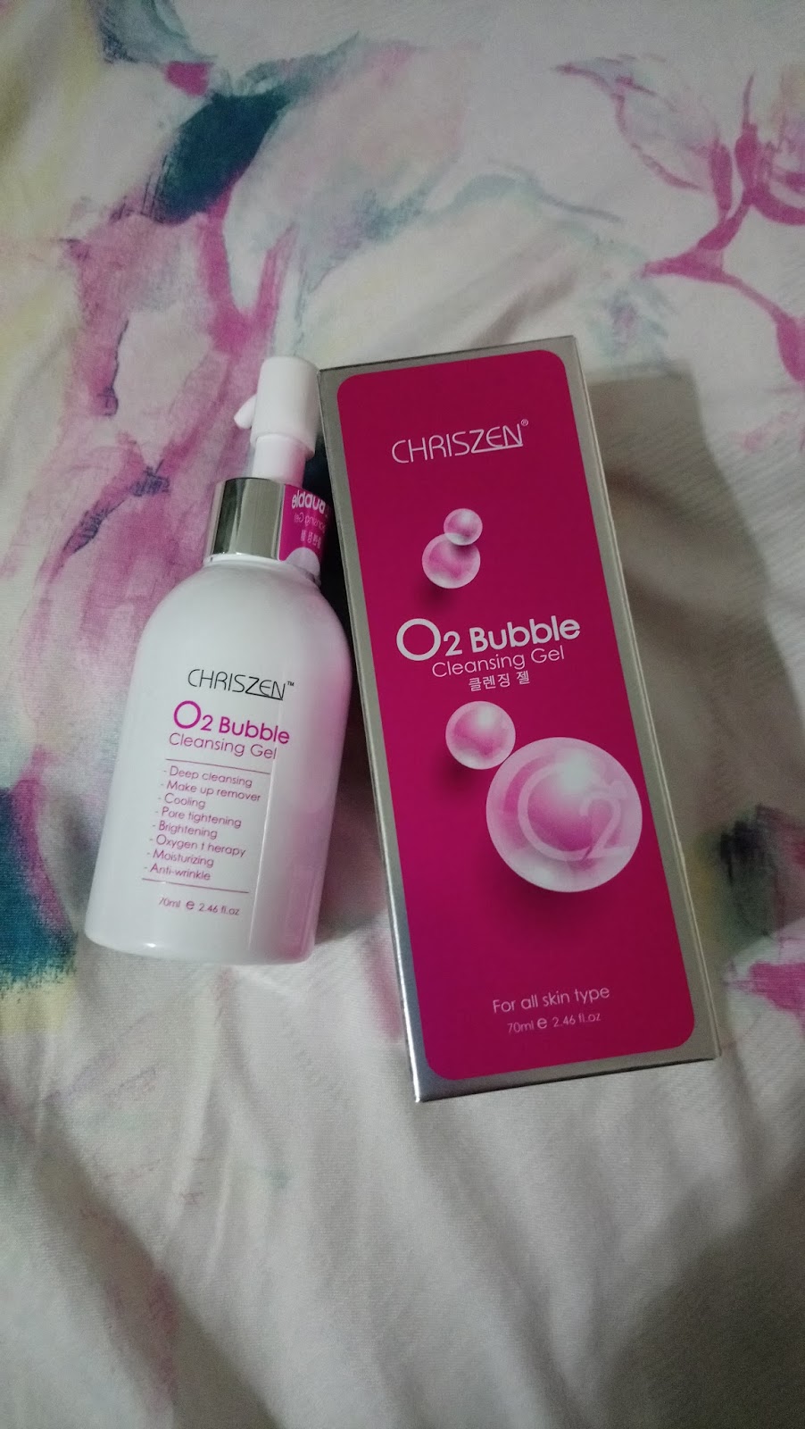 Perempuan 30an review chriszen O2 bubble cleansing gel