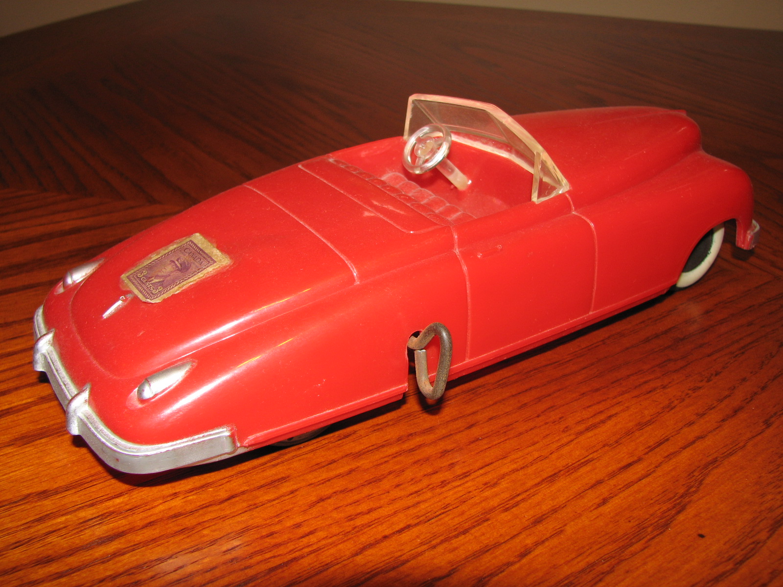 Memories Of The Past VINTAGE SAUNDERS PLASTIC WIND UP CONVERTIBLE TOY