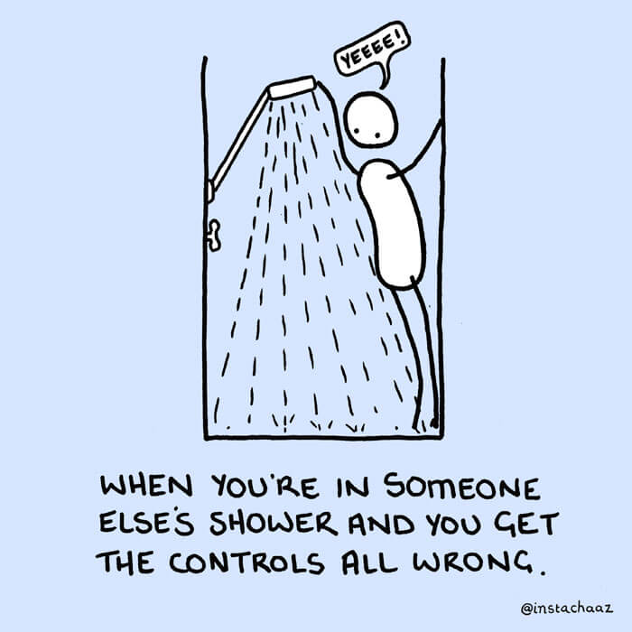 10 Hilarious Comics Of Shower Moments We All Related To
