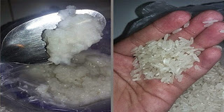 Ini ciri-ciri beras plastik yang beredar di Indonesia