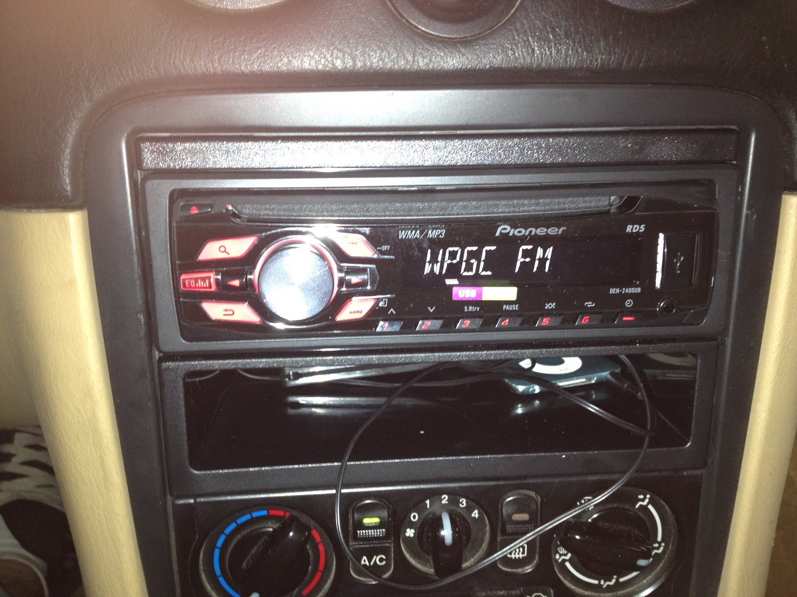 Mazda Miata for Pioneer Radio - hurleys