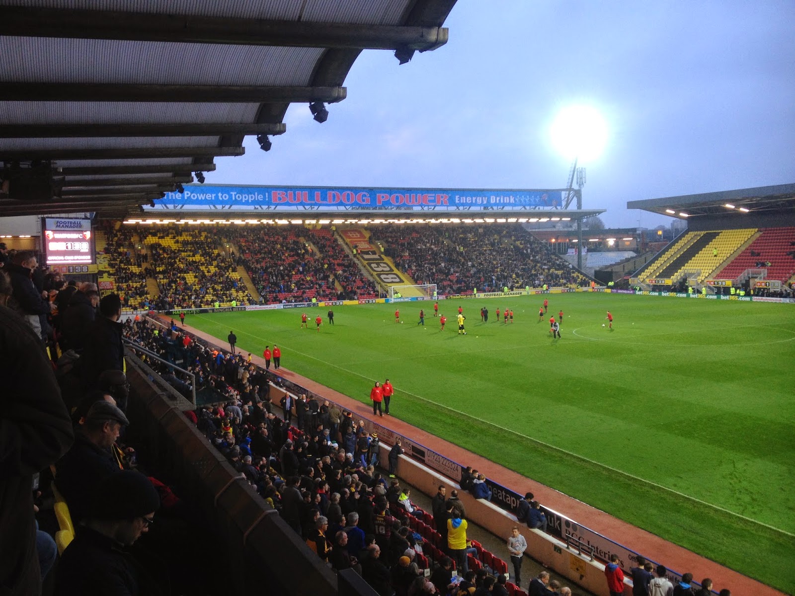 Doing the 92 No. 72 Vicarage Road [Watford]