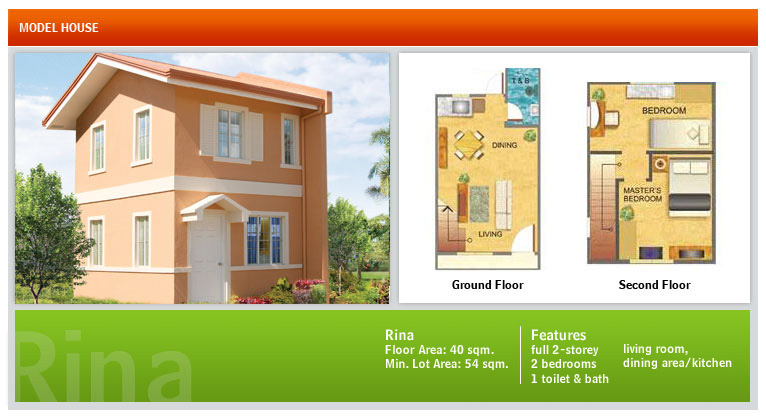 House and Lot for Sale in Cebu and Bohol Floor Plans of