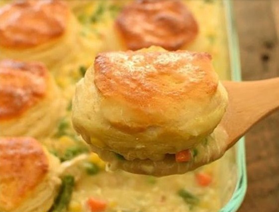 Biscuit Chicken Pot Pie Biscuit Chicken Pot Pie
