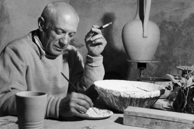 Resultado de imagen para pablo picasso escribiendo