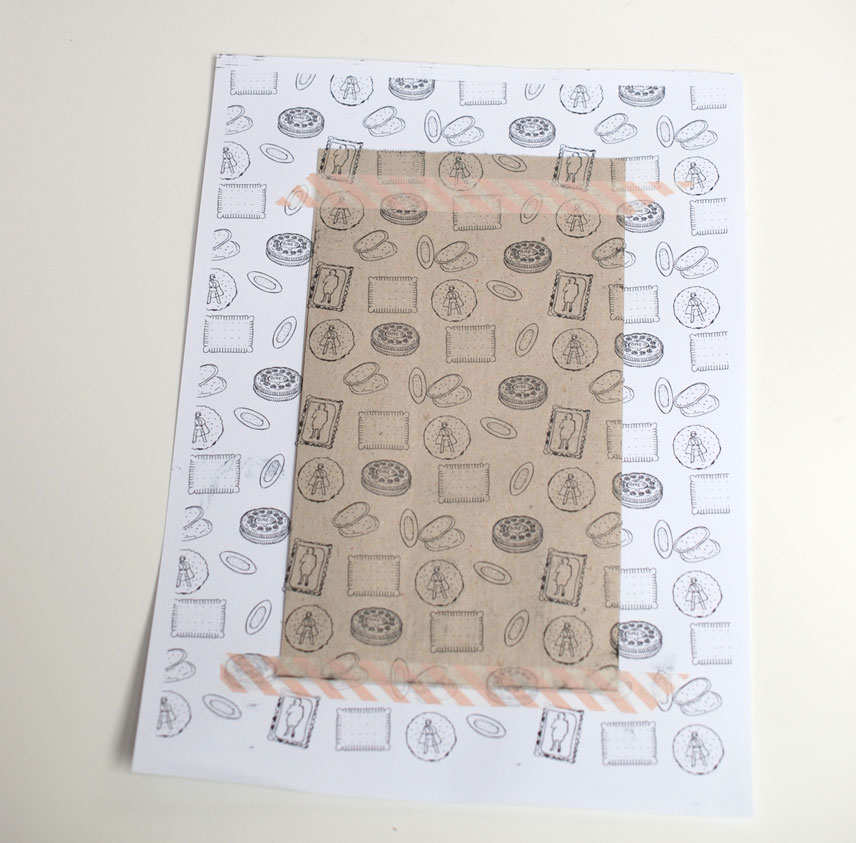 DIY Imprimer sur des pochettes kraft Hello June