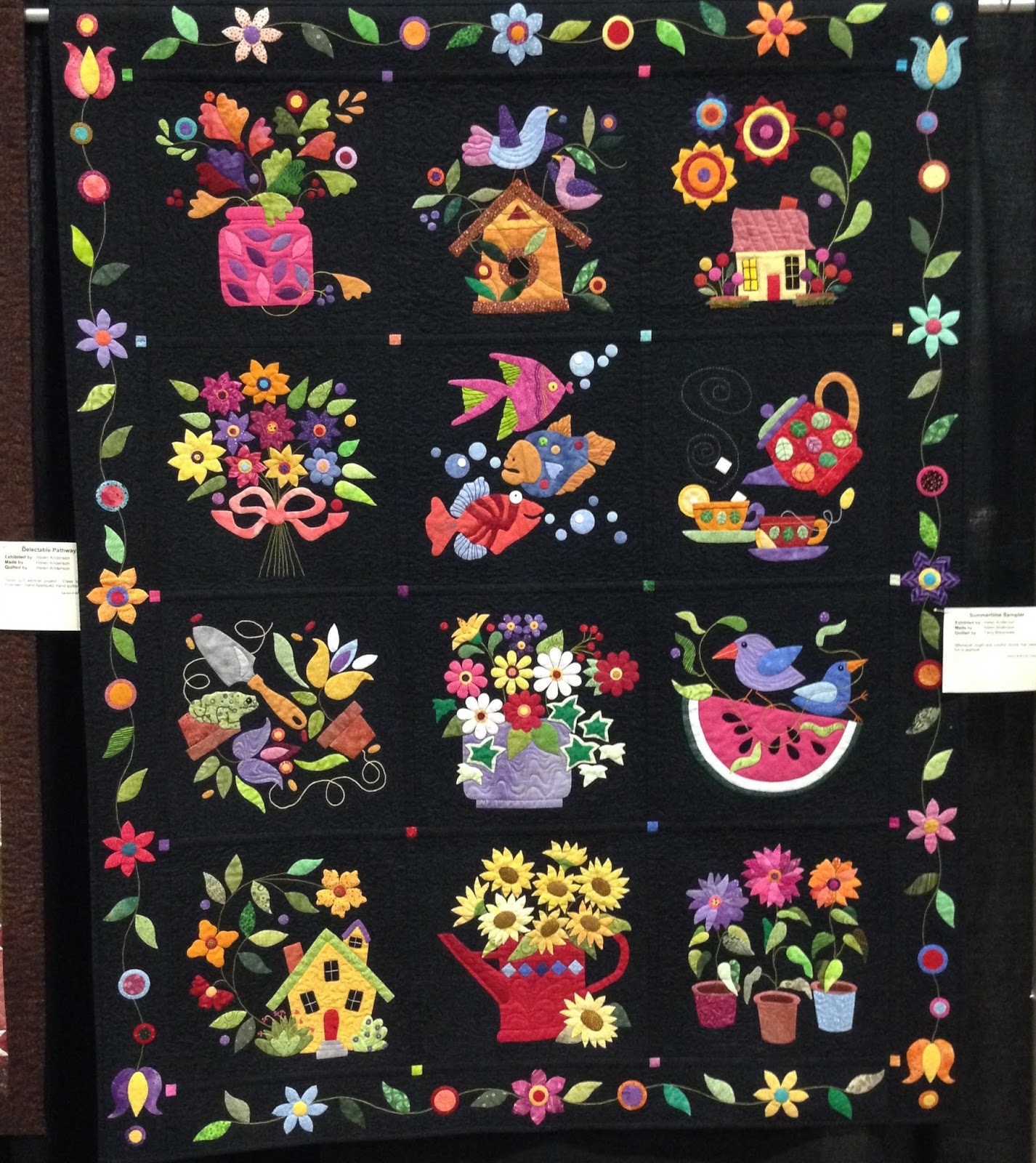 Sew'n Wild Oaks Quilting Blog Wine Country Quilt Show Part Two