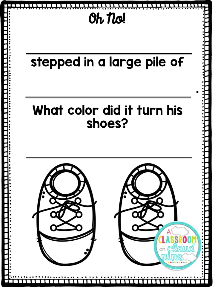 a classroom on cloud nine pete the cat i love my white shoes companion pack