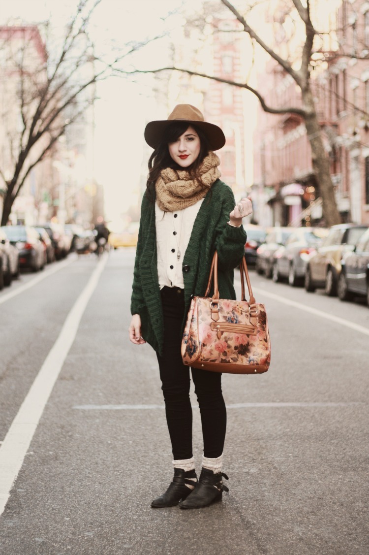 Flashes of Style: Knits on Knits